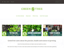 Tablet Screenshot of greentreegardensupply.com